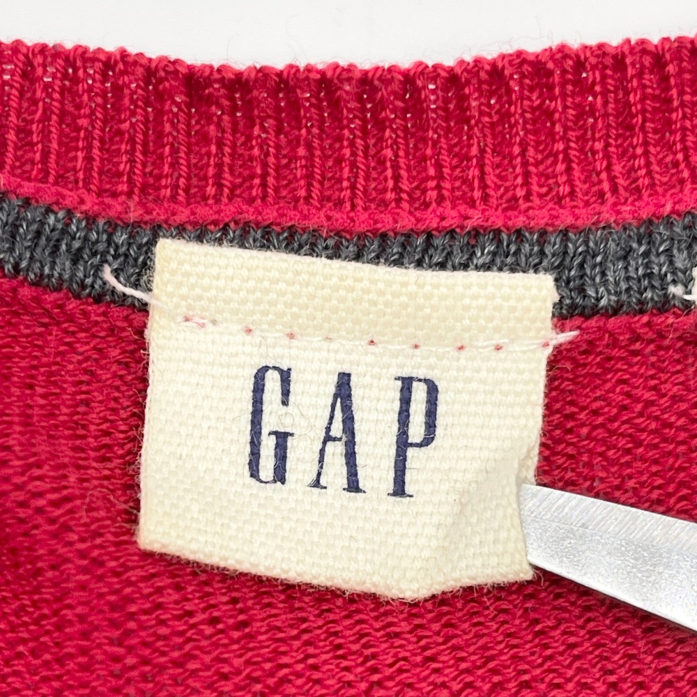 Gap Cardigan Sweater Extra Fine Merino Wool Size XL Tall Preppy Academia Classic - Picture 8 of 14